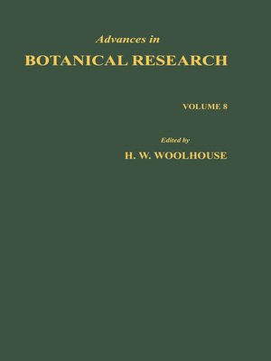 cover image of Advances in Botanical Research